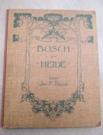 Boek  "Bosch en heide" met Verkade-plaatjes, Antiquités & Art, Antiquités | Livres & Manuscrits, Enlèvement ou Envoi