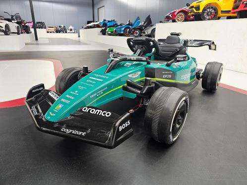 Kinderauto Formule 1 Aston Martin - 24 volt - RC - SALE, Kinderen en Baby's, Speelgoed |Speelgoedvoertuigen, Nieuw, Afstandsbediening