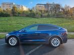 Tesla Model X 90D volledig volledig, Auto's, Automaat, Model X, Zwart, Blauw