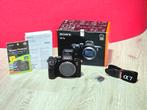 Sony A7 III full-frame camera met extras - Zo goed als nieuw, Enlèvement ou Envoi, Comme neuf, 24 Mégapixel, Sony