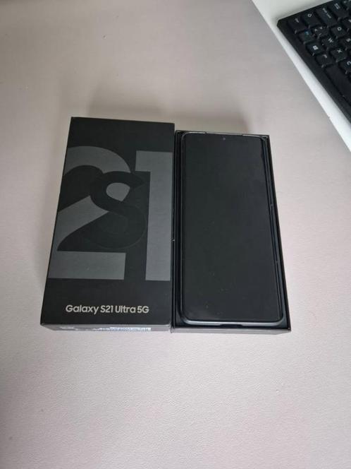 Samsung Galaxy S21 Ultra 5G - 256 Go - Parfait état, à saisi, Telecommunicatie, Mobiele telefoons | Samsung, Zo goed als nieuw