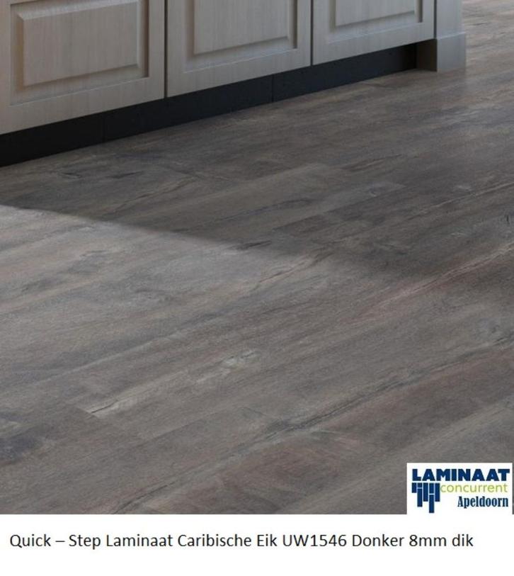 Laminaat Caribische Eik Donker 9,5mm dik Top kwaliteit, Huis en Inrichting, Stoffering | Vloerbedekking, Nieuw, Laminaat, Bruin