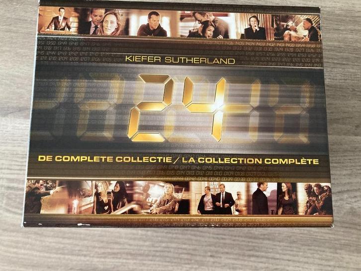 24 De Complete Collectie, CD & DVD, DVD | Action, Comme neuf, Action, Coffret, À partir de 12 ans, Enlèvement