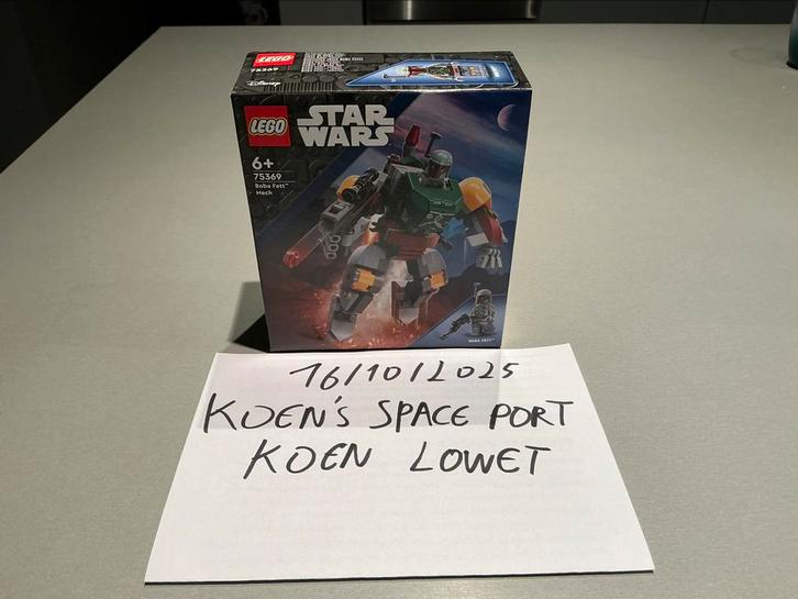 Lego Star Wars 75369 Boba Fett’s Mech, Kinderen en Baby's, Speelgoed | Duplo en Lego, Nieuw, Lego, Complete set, Ophalen of Verzenden