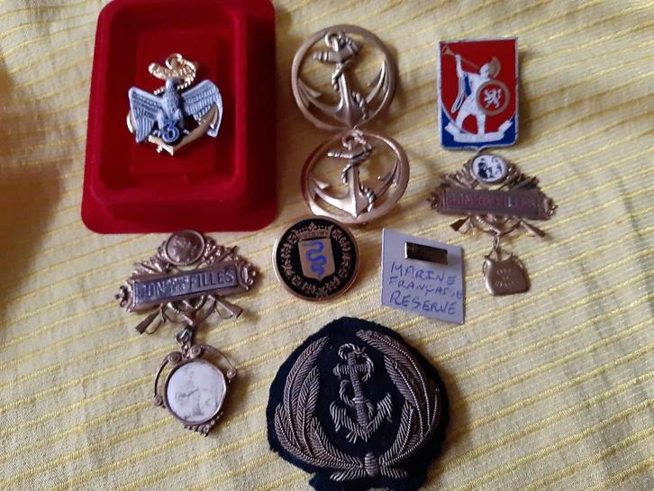 Marine de guerre Française Insignes, Collections, Objets militaires | Général, Marine, Enlèvement ou Envoi
