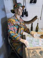 Compleet camouflage uniform officier zonder de mannequin, Verzamelen, Ophalen of Verzenden