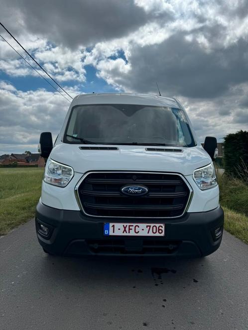 Ford Transit 350 L3 Automaat, Auto's, Bestelwagens en Lichte vracht, Particulier, Achteruitrijcamera, Ford, Diesel, Euro 6, 3 deurs