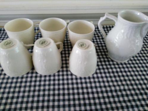 ROSENTHAL Classic Rose Sanssouci 6 ESPRESSO / MOKKA kopjes, Antiek en Kunst, Antiek | Servies los, Ophalen