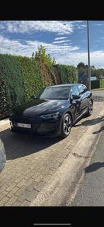 Audi E-tron 50 Quattro, Auto's, Automaat, Zwart, Elektrisch, 5 zetels
