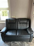 Lederen zetel, Huis en Inrichting, Ophalen, Zo goed als nieuw