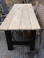 Lange tuintafel Teak 80 x 250, Tuin en Terras, Ophalen, Zo goed als nieuw