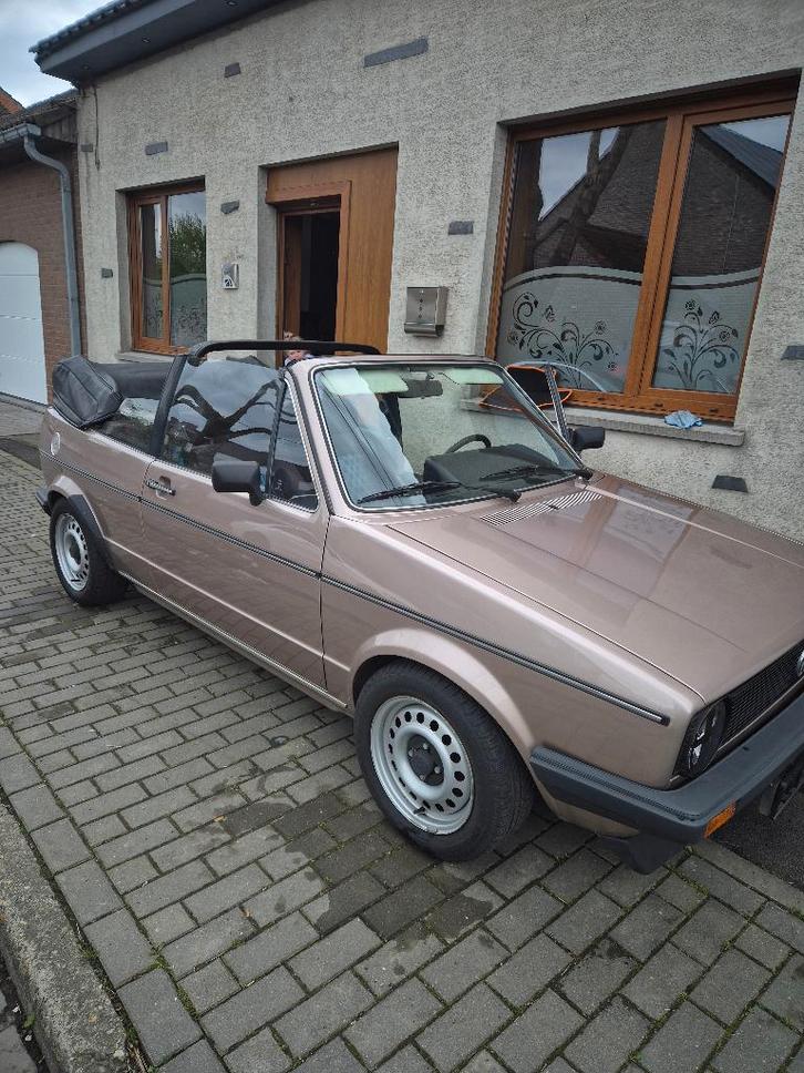Golf 1 cabriolet, Autos, Volkswagen, Particulier, Golf, Essence, Euro 1, Cabriolet, 4 portes, Boîte manuelle, Autres couleurs