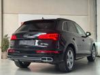 Audi Q5 55 TFSI e Quattro S Line PHEV Matrix-CAM-Keyless-BTW, Auto's, Stof, 4 cilinders, Zwart, Bedrijf