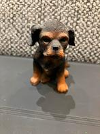 Decoratieve hond in steen 7,5 cm puppy rotweiler, Ophalen of Verzenden
