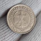 Munt / Duitsland / 50 Reichspfennig / 1928 A / Prachtig, Ophalen of Verzenden, Duitsland, Losse munt