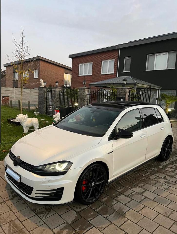 Volkswagen Golf 7 GTD, Auto's, Volkswagen, Particulier, Golf, Diesel, Euro 6, Automaat, Wit, Ophalen
