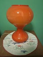 Lampe vintage orange, Enlèvement, Comme neuf, Orange