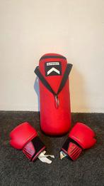 Bokszak bokshandschoenen voor kinderen, Ophalen, Zo goed als nieuw, Bokszak