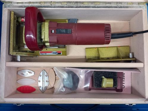 LAMELLO TOP 10 MACHINE MET DRAAGTAS ALS NIEUW, Doe-het-zelf en Bouw, Gereedschap | Overige machines, Gebruikt, Ophalen
