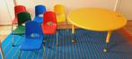 Table ronde pour enfants (114 cm) avec 6 chaises pour enfant, Enlèvement, Utilisé