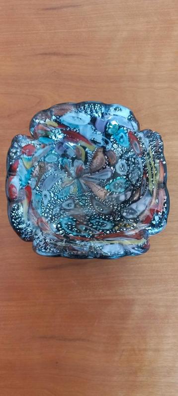 Tutti Frutti asbak ( schoteltje ) Murano  beschikbaar voor biedingen