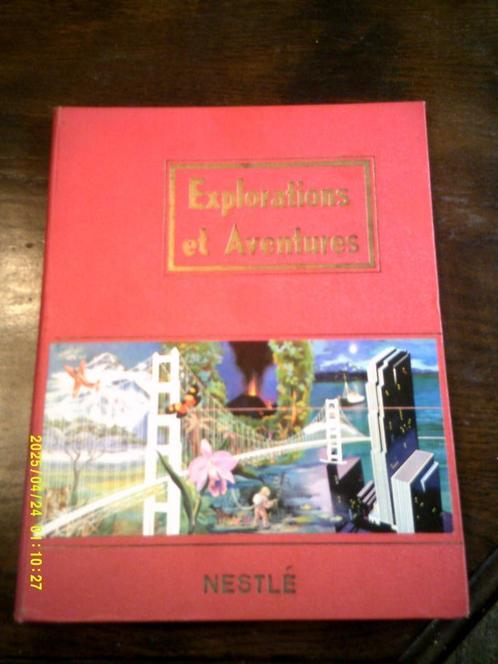 Album Nestlé : Exploration and Adventures 1 foto ontbreekt, Boeken, Prentenboeken en Plaatjesalbums, Zo goed als nieuw, Plaatjesalbum