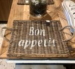 Placemat Bon Appetit rustig rattan Rivièra Maison, Ophalen of Verzenden, Nieuw