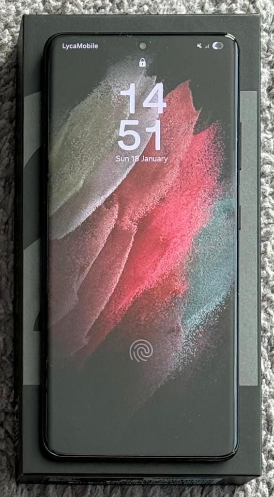 Galaxy S21 Ultra - 128 GB - Zwart, Telecommunicatie, Mobiele telefoons | Samsung, Gebruikt, Overige modellen, 128 GB, Zonder abonnement