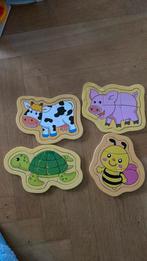 4 puzzles avec de beaux animaux, Enlèvement, Comme neuf