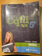 CQFD 5eme 6 h mathématiques, Livres, Livres scolaires, Secondaire, Mathématiques A, Enlèvement, De boeck