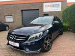 Mercedes C180 benzine 2016 AMG Pack Automaat + 12M Garantie, Automaat, Blauw, 1595 cc, Bedrijf