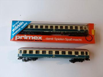 Märklin - Primex 4111 - 4112 deux voitures de voyageurs 
