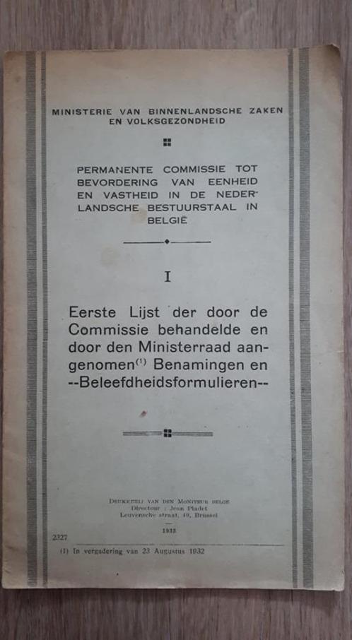Bedrijfshistorie* UIt 1932 de Post , Spoorwegen ,, Antiquités & Art, Antiquités | Livres & Manuscrits, Enlèvement ou Envoi