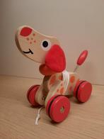Jouéco Houten Kwispel Hondje, Ophalen, Zo goed als nieuw