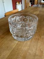 Bonbonnière ronde en cristal, Ophalen of Verzenden