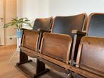 Cinemastoelen, cinemabank, klapstoelen vintage, Antiek en Kunst, Antiek | Meubels | Stoelen en Sofa's, Ophalen