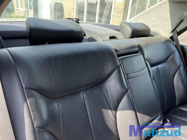 MERCEDES S KLASSE W140 Zwart leer interieur 1991-1998, Auto-onderdelen, Interieur en Bekleding, Mercedes-Benz, Gebruikt, Ophalen