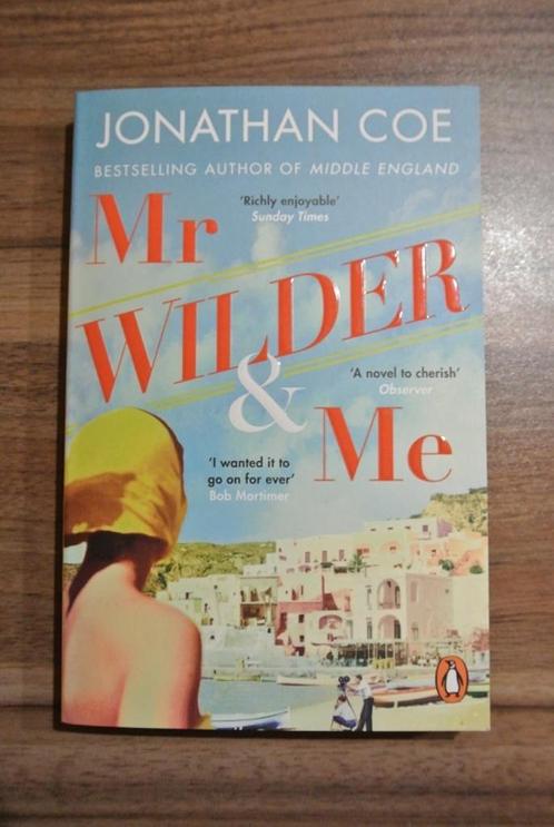 Jonathan Coe: Mr. Wilder & Me, Livres, Romans, Comme neuf, Enlèvement ou Envoi
