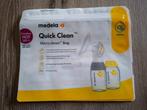 Medela Quick Clean Magnetron Sterilisatiezak - Nieuw, Ophalen of Verzenden, Nieuw, Borstkolf