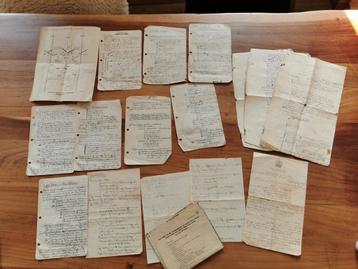 Grouping documents officier 29th inf ww2
