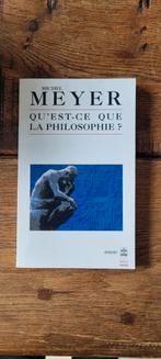 "Qu'est-ce que la philosophie ? " de Michel Meyer, Enlèvement ou Envoi, Comme neuf