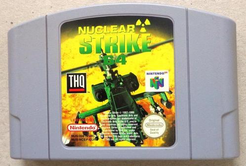 Nuclear Strike 64 voor de Nintendo 64, Games en Spelcomputers, Games | Nintendo 64, Gebruikt, Ophalen of Verzenden
