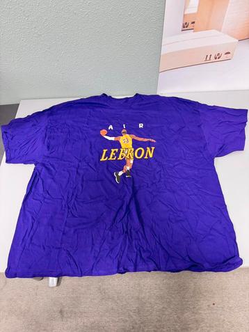 Lebron James Lakers Los Angeles Lakers "AIR PIC" T-Shirt 5XL beschikbaar voor biedingen