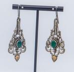Boucles d'oreilles élégantes en argent de Bali, Neuf, Enlèvement ou Envoi, Argent, Argent