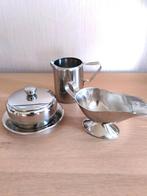 Ensemble en inox, Ophalen