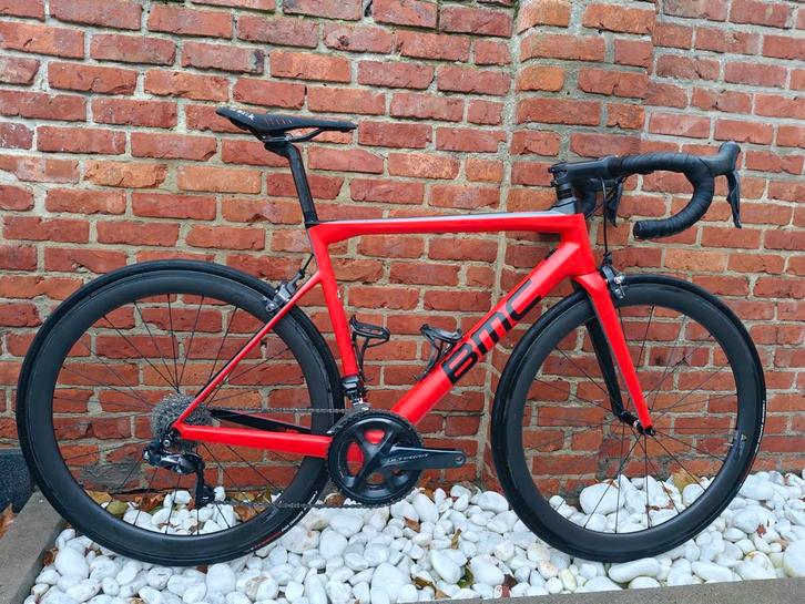 BMC Teammachine SLR two, Fietsen en Brommers, Fietsen | Racefietsen, Gebruikt, Carbon, 53 tot 57 cm, Ophalen
