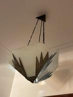 Art deco lamp in goede staat, Huis en Inrichting, Ophalen, Gebruikt, Art deco, Glas