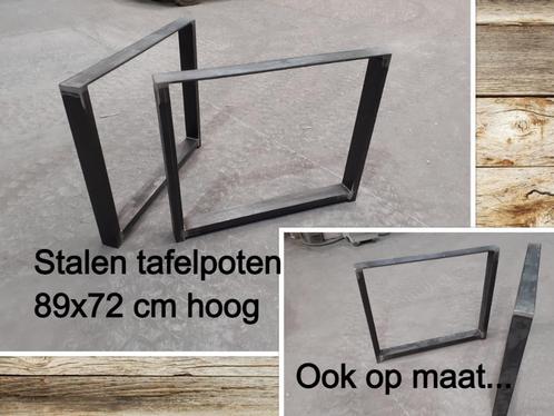 2 tafelpoten 89x72 cm H - eettafel - tafelpoot - OOK OP MAAT, Maison & Meubles, Pièces pour table, Neuf, Pied de table, 200 cm ou plus