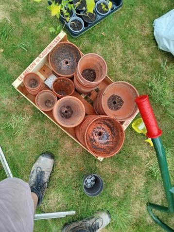 Terracotta potjes vanaf 0,05€/st beschikbaar voor biedingen