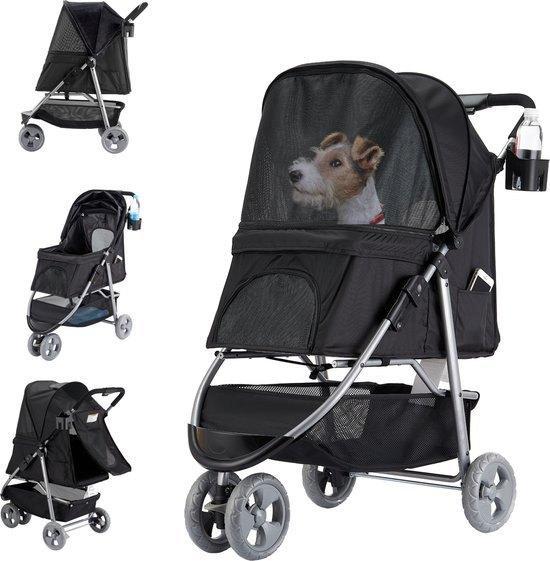 hondenbuggy + toebehoren, Dieren en Toebehoren, Honden-accessoires, Zo goed als nieuw, Ophalen